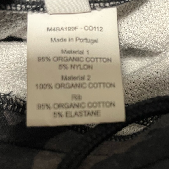 BALLY Unisex Gray Camouflage Hoodie and Jogger Set Sz: XL M / XXL W Orig.$460 - Picture 14 of 14